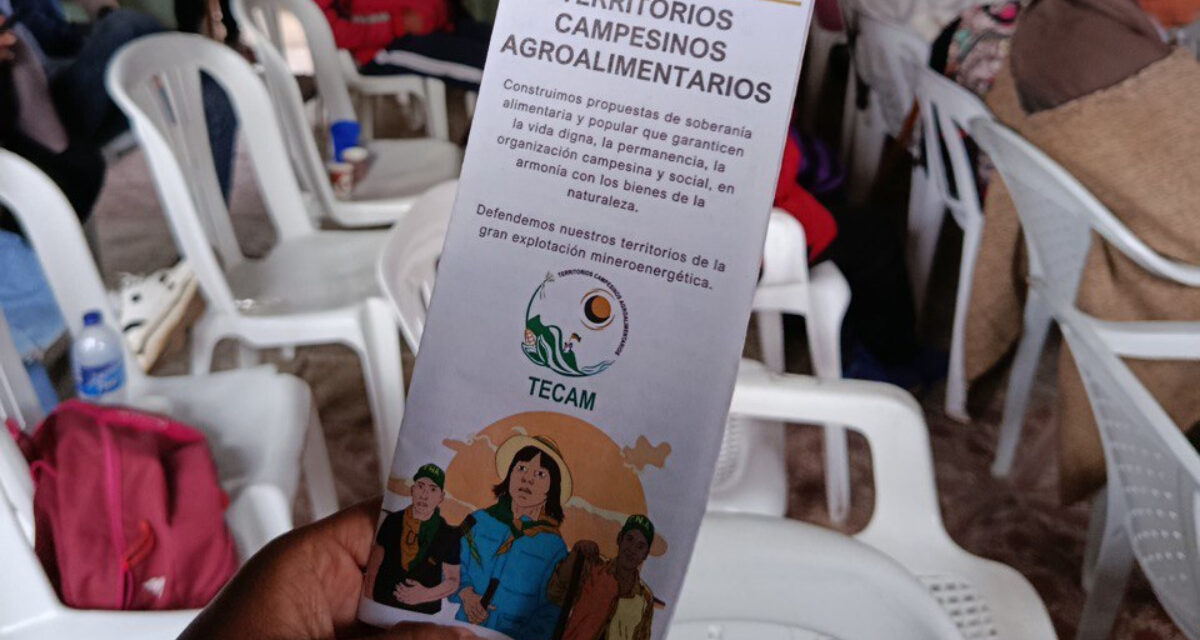Folleto para compartir con las comunidades sobre los Territorios Campesinos Agroalimentarios