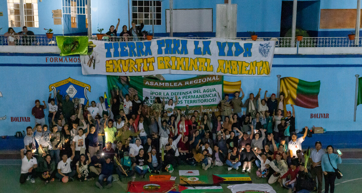 Declaración de la Asamblea Regional del Coordinador Nacional Agrario en el Suroccidente
